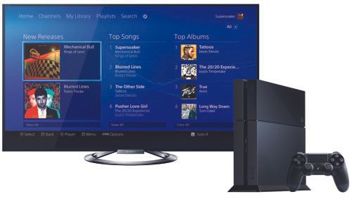 Sony tv hot sale and ps4