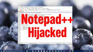 Notepad++ hijacked