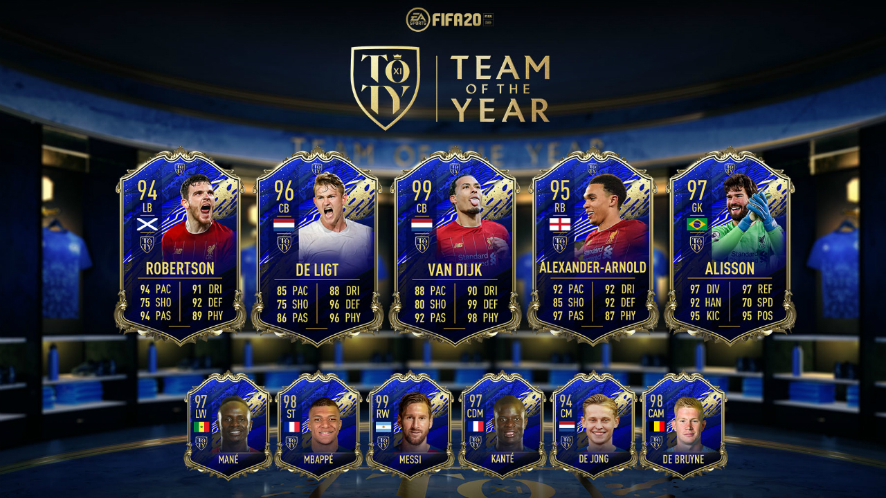 De Jong Team Of The Year  Ceritas