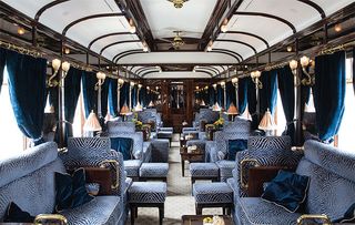 Orient Express - the bar car