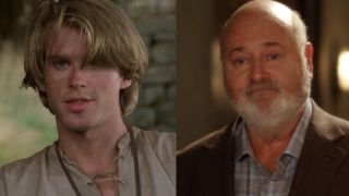 Cary Elwes as Westley in The Princess Bride, Rob Reiner in New Girl.