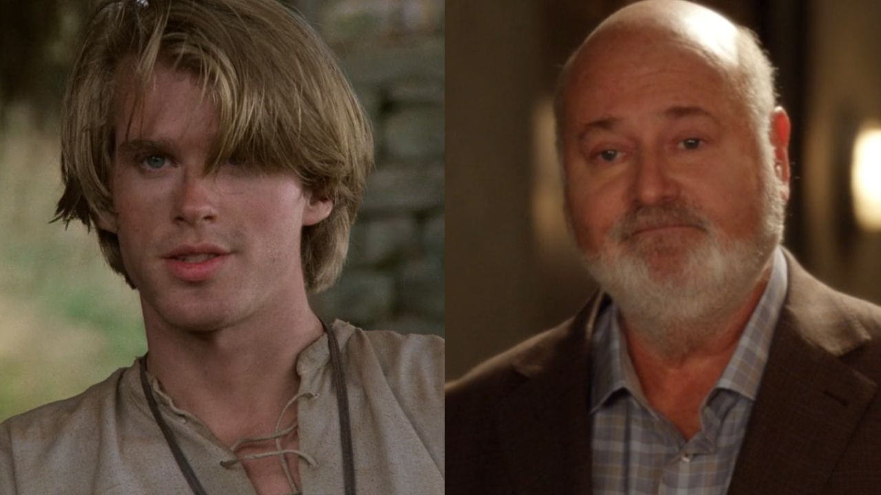 Cary Elwes as Westley in The Princess Bride, Rob Reiner in New Girl.