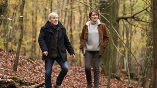 Tcheky Karyo and Fiona Shaw in Baptiste