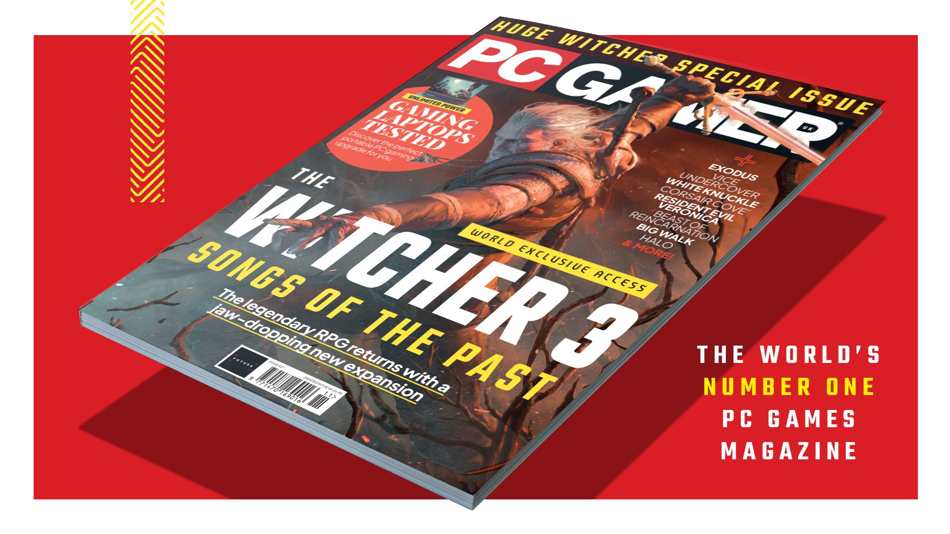PC Gamer magazine's new issue is on sale now: The Witcher 3: Wild Hunt – Songs of the Past