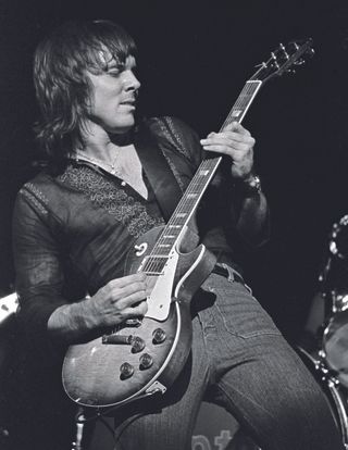 June 14, 1974: Ronnie Montrose rocks a Gibson Les Paul in New York City