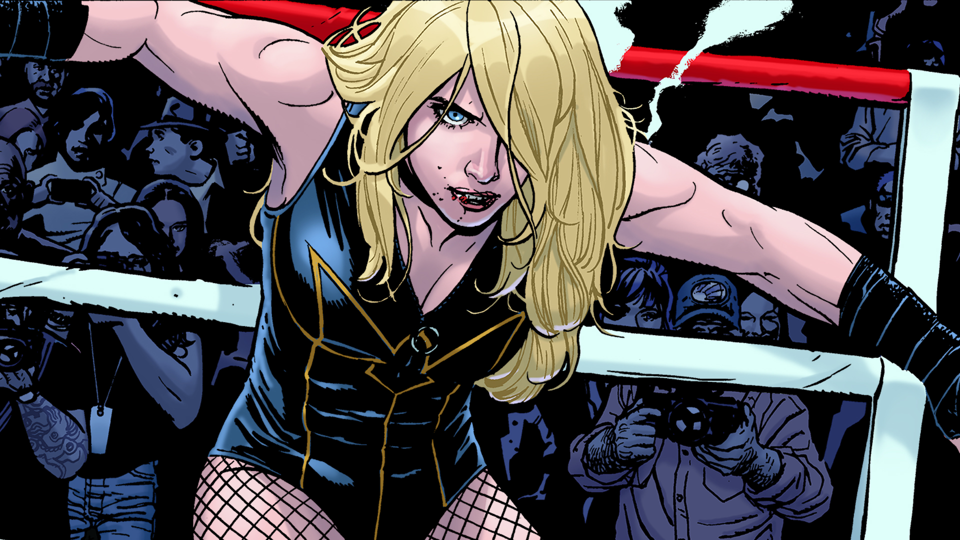 "You will f***ing cheer" - Tom King and Ryan Sook promise their new WWE-inspired fight comic will give Black Canary her due in the DC Universe