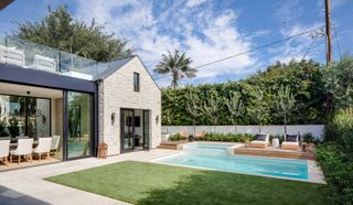 pool house ideas: contemporary pool house