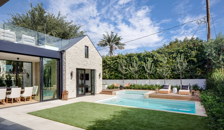 adding a pool house
