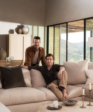 jeremiah brent and nate berkus in their living spaces collection