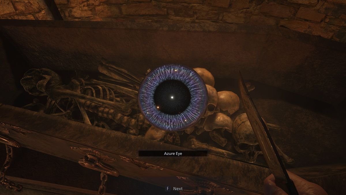 Resident Evil Village Azure Eye