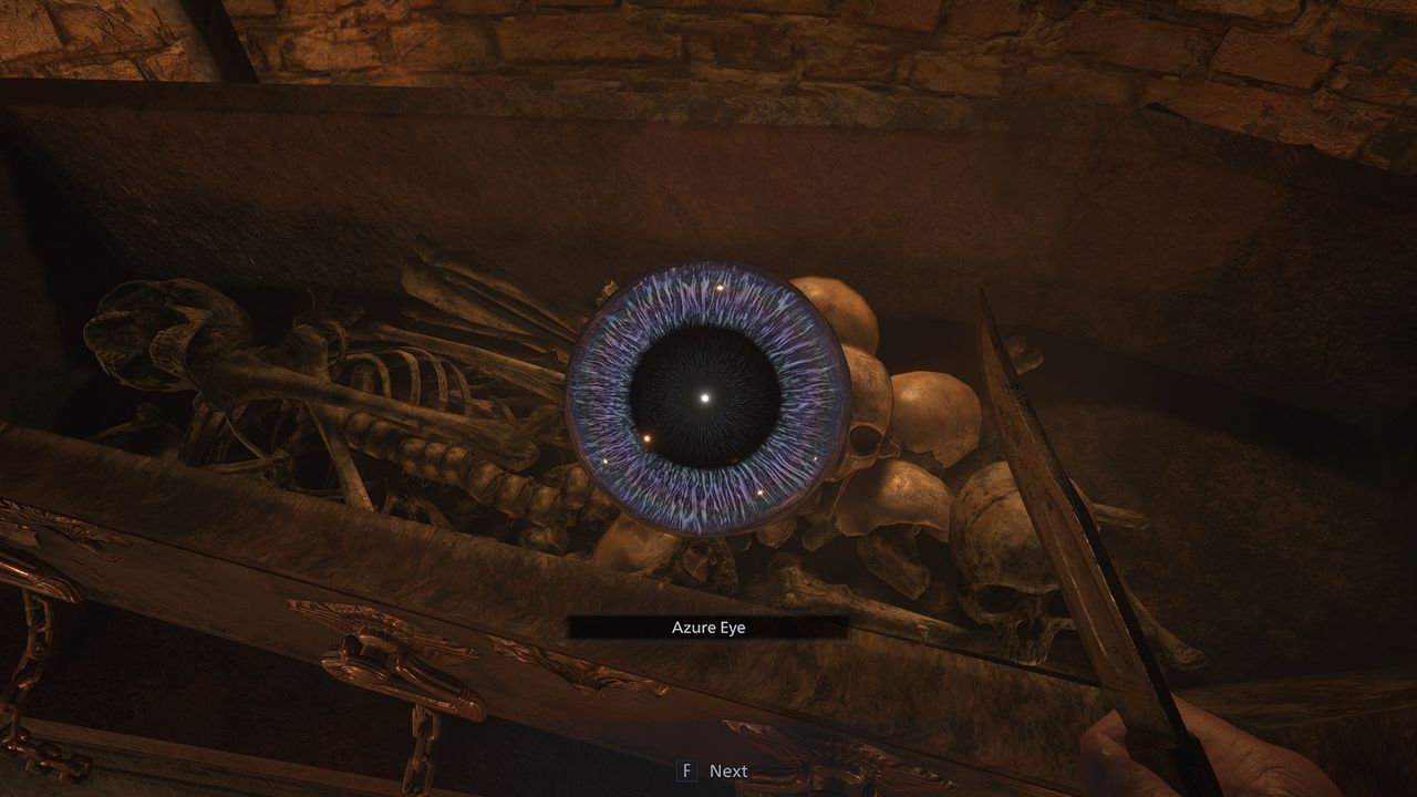 Resident Evil Village Azure Eye