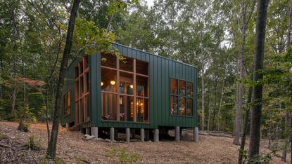 Connecticut retreat named Forest Retreat by Scalar Architecture