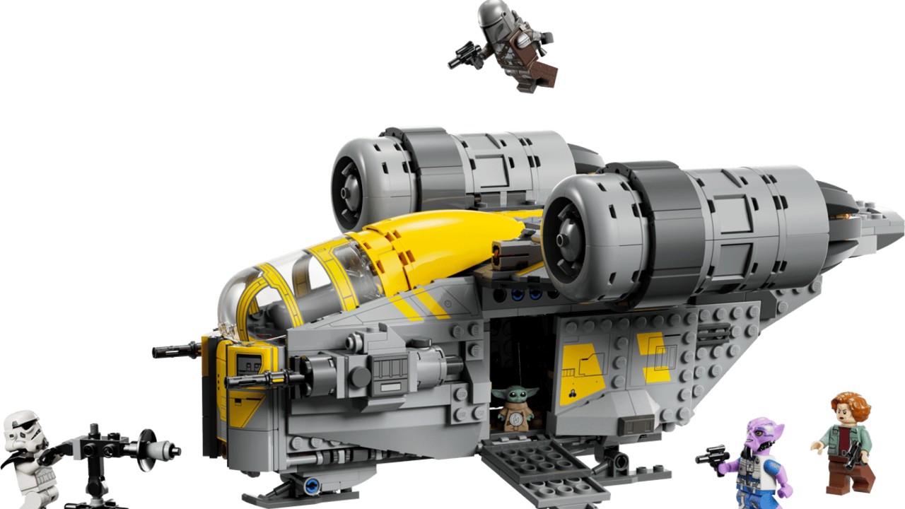 The LEGO Razor Crest set