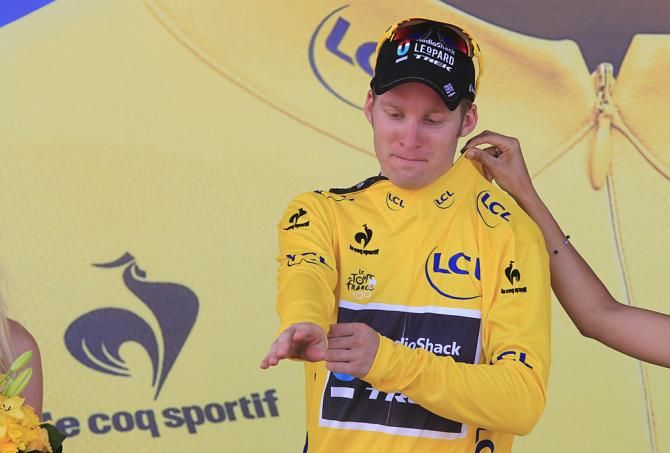 Jan Bakelants (RadioShack) kept his yellow jersey after stage 3