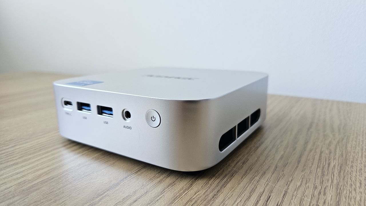 The AceMagic Kron Mini K1 on a desk