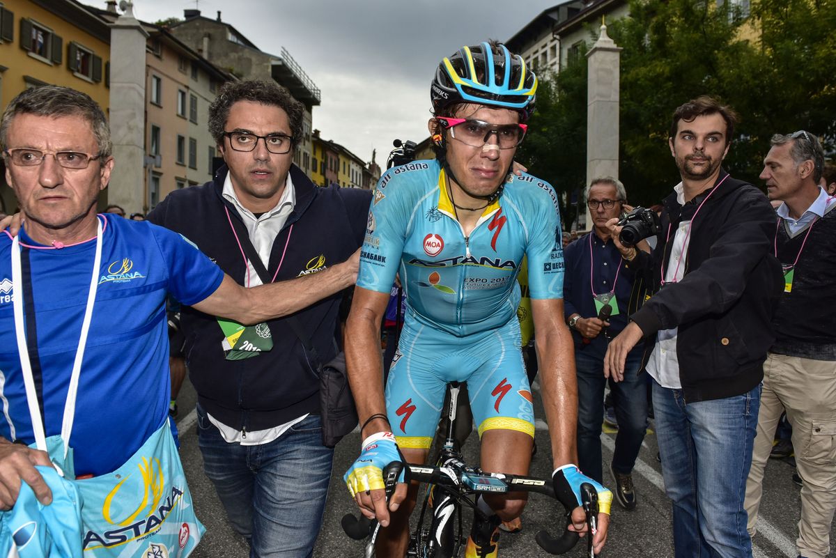 A very sad Diego Rosa (Astana)