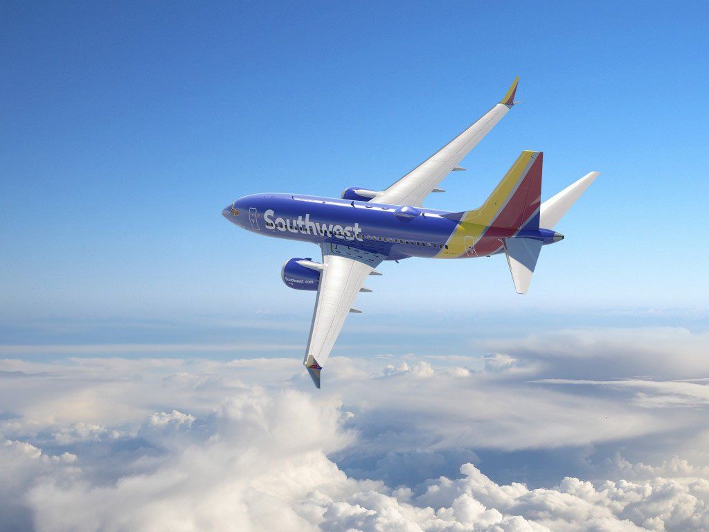 Southwest airlines airplane