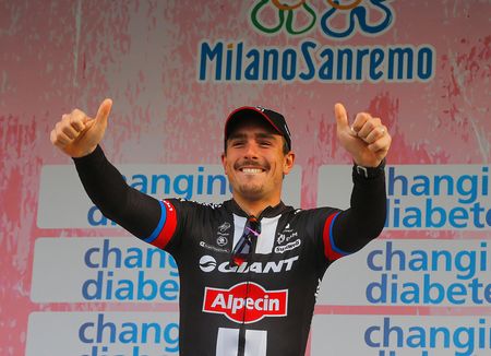 John Degenkolb (Giant-Alpecin) on the podium