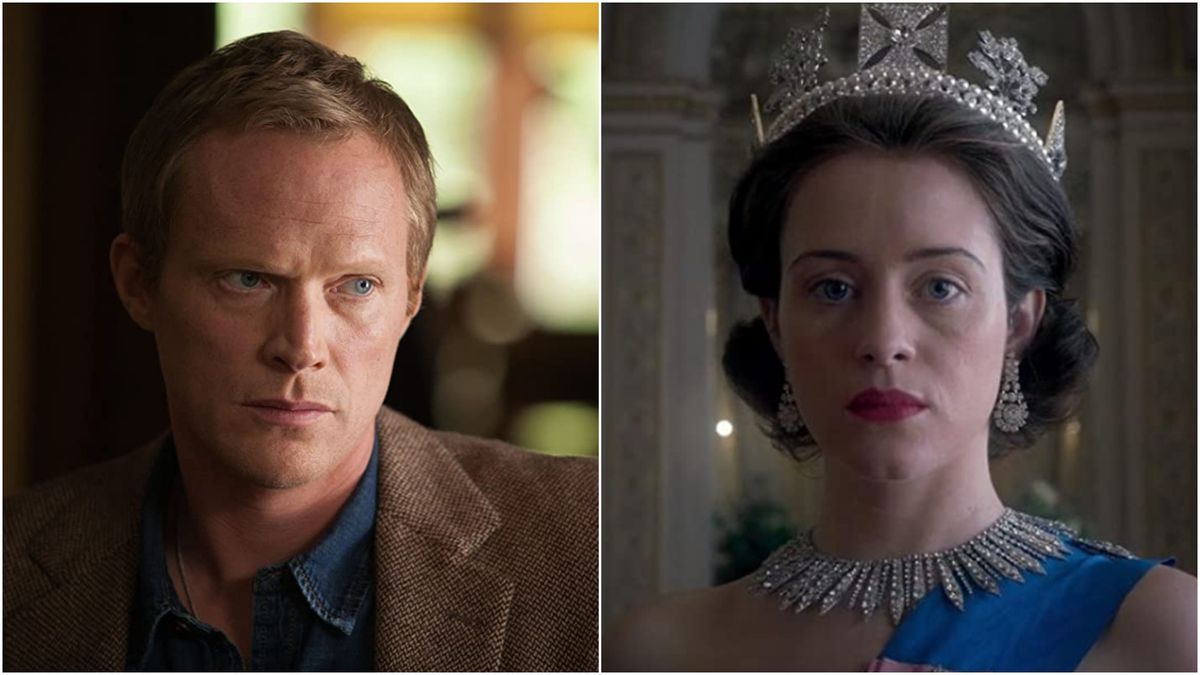 Paul Bettany and Claire Foy