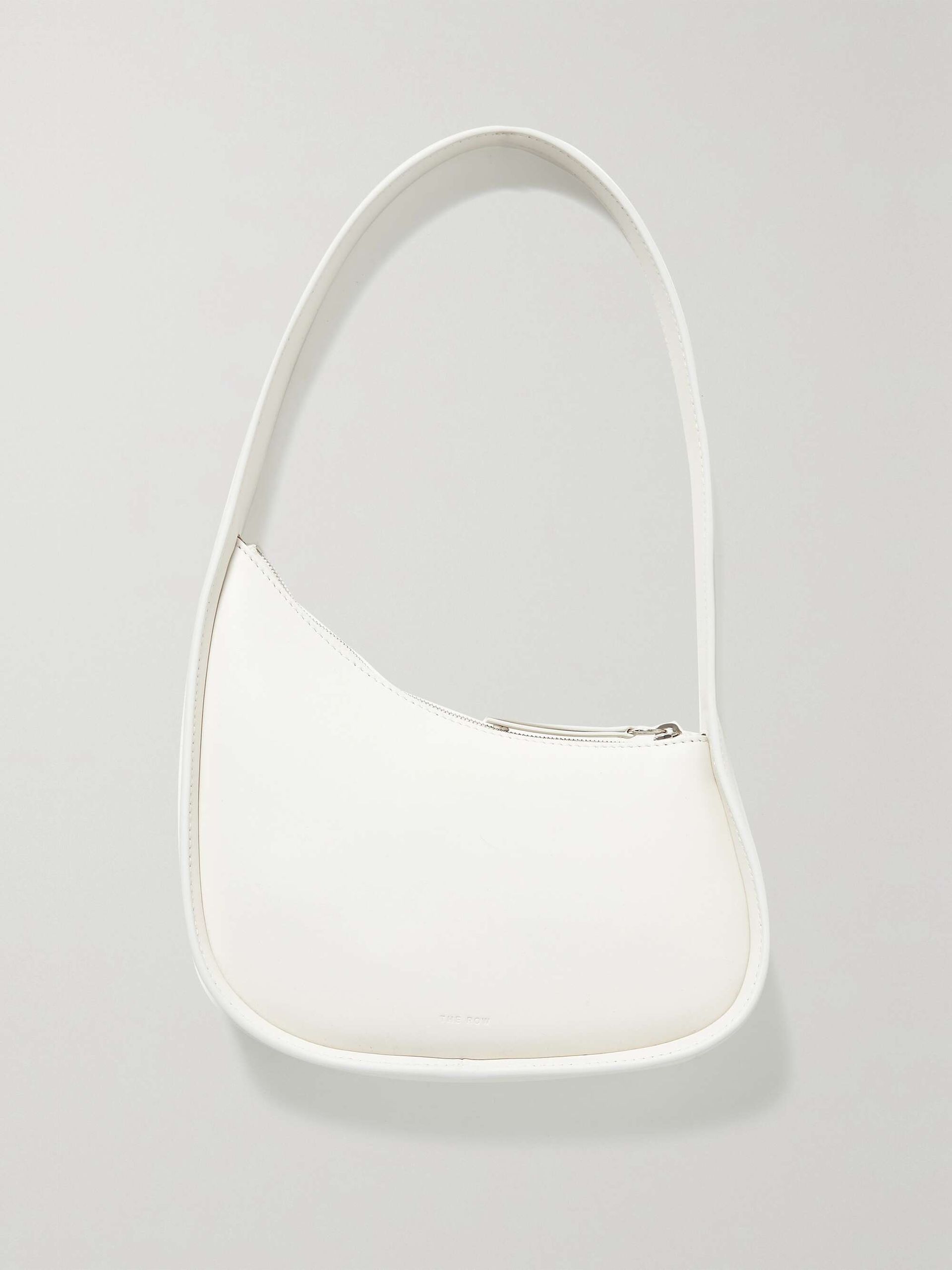 Half Moon Leather Shoulder Bag