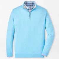 Peter Millar Coolspun Cotton Quarter-Zip Sweater