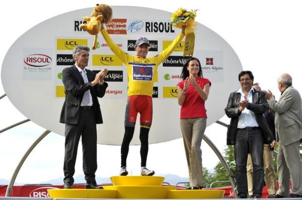 Janez Brajkovic (Radioshack) still in yellow after stage 4.