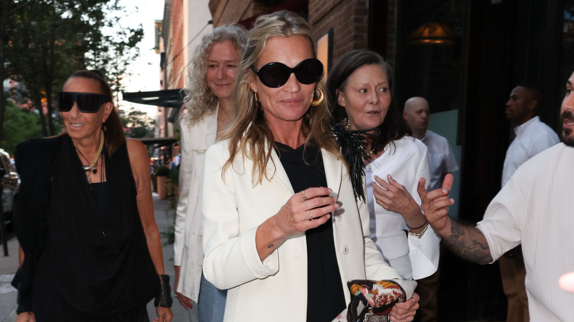 I Didn't Think Tights and Ballet Flats Would Work—Trust Kate Moss to Make the Pairing Look French, Not Flat