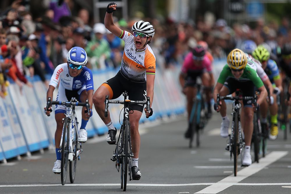 Marianne Vos wins the third stage at the Tour of California