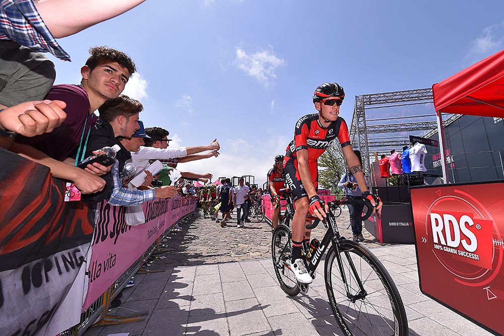 BMC Racing ride to the start line