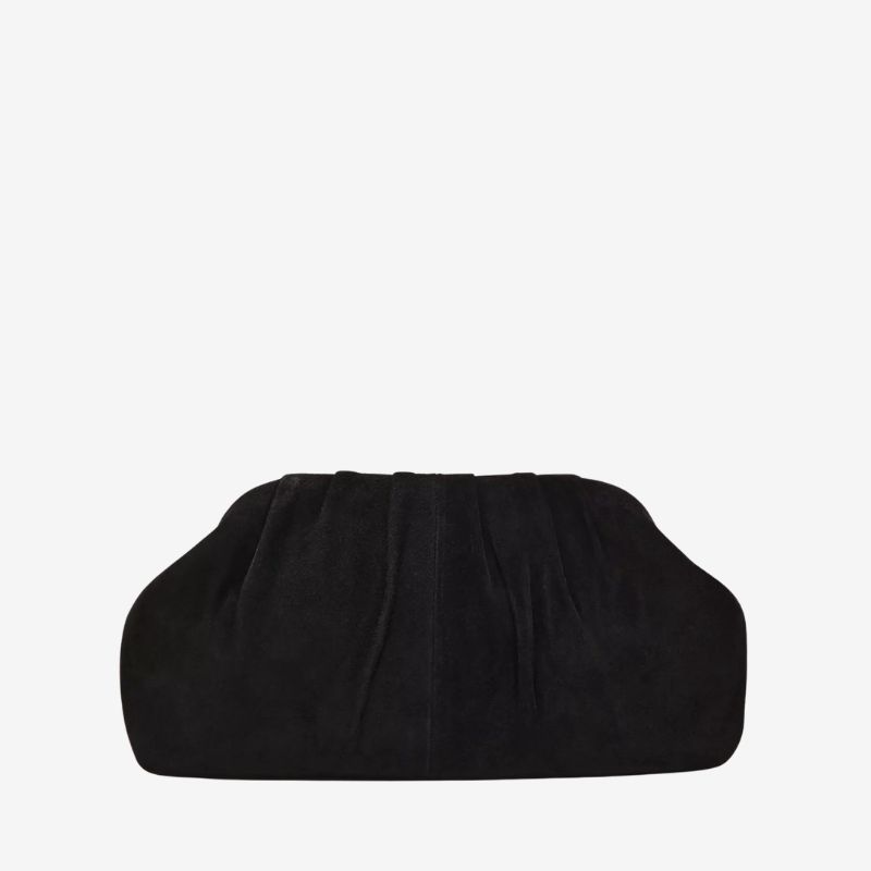 Image of black clutch bag