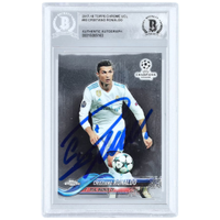 Topps Cristiano Ronaldo Real Madrid Autographed 2017/18 Card