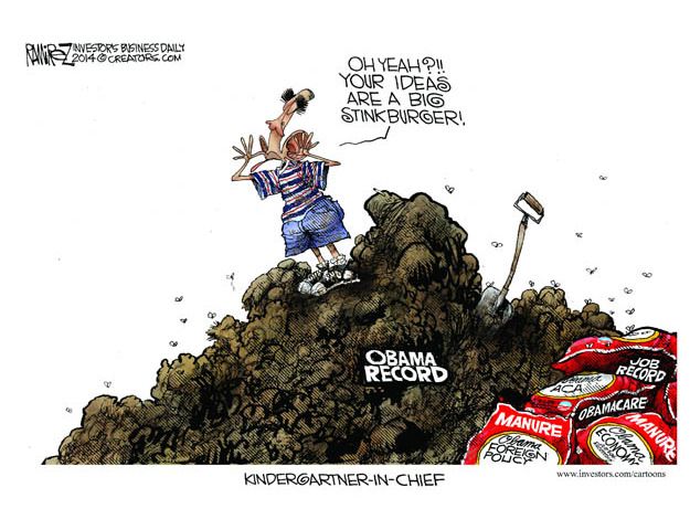 Obama cartoon foreign policy