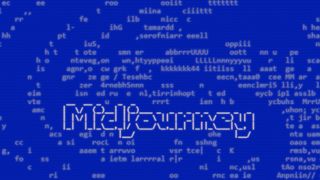 The Midjourney logo on the website's homepage.