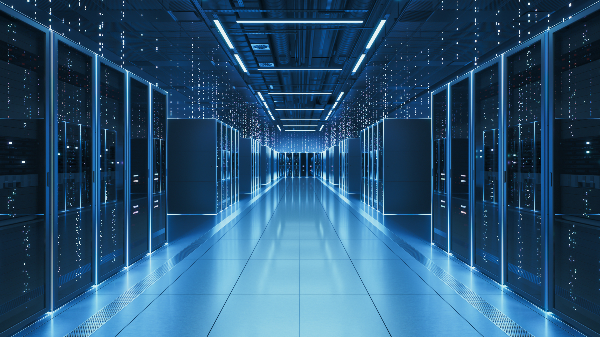 A server room