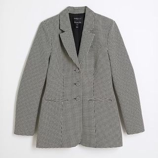 Houndstooth blazer from River Island