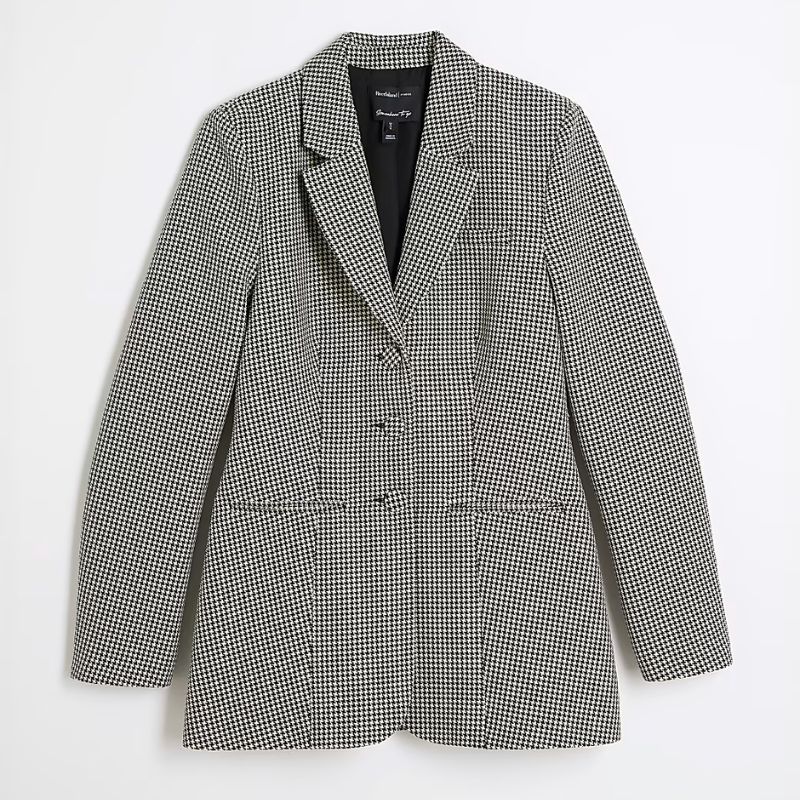 Blazer Houndstooth z River Island