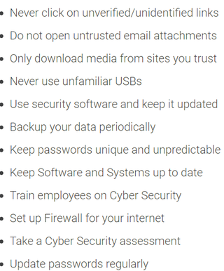 The dos and donts to avoid data breach