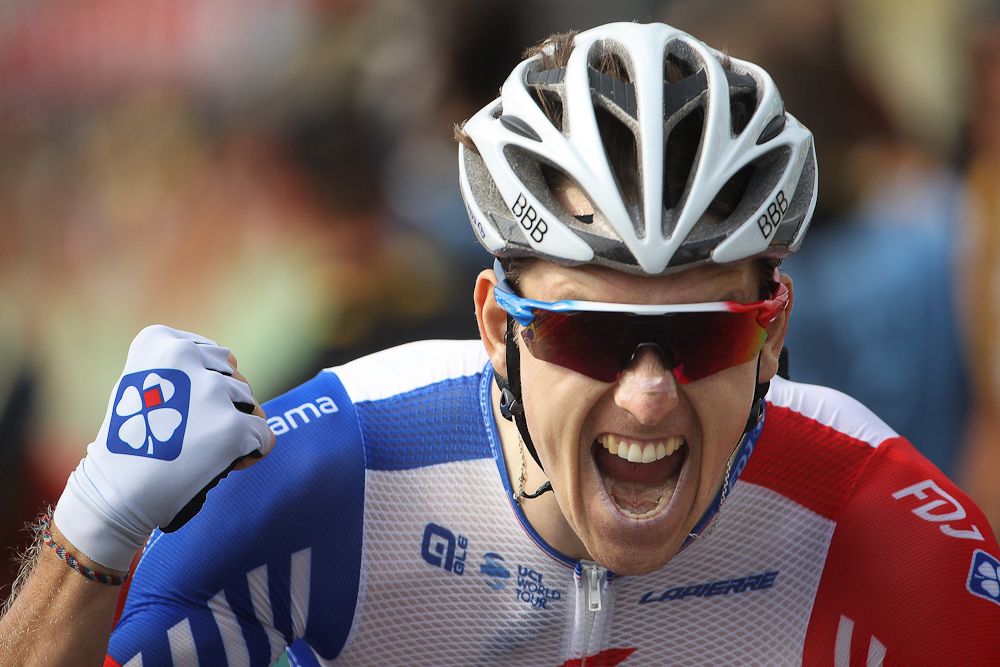 Arnaud Demare wins stage 18 at the Tour de France