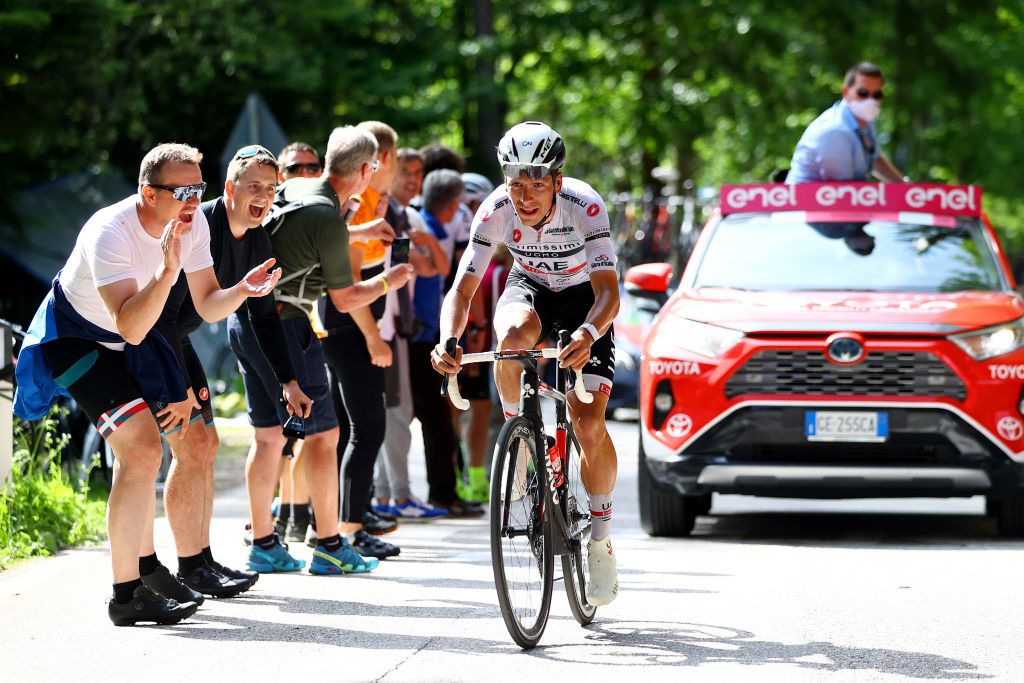 João Almeida on stage 17 at the Giro d&#039;Italia