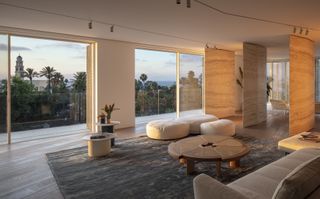 Jaffa Aby Rosen penthouse living space
