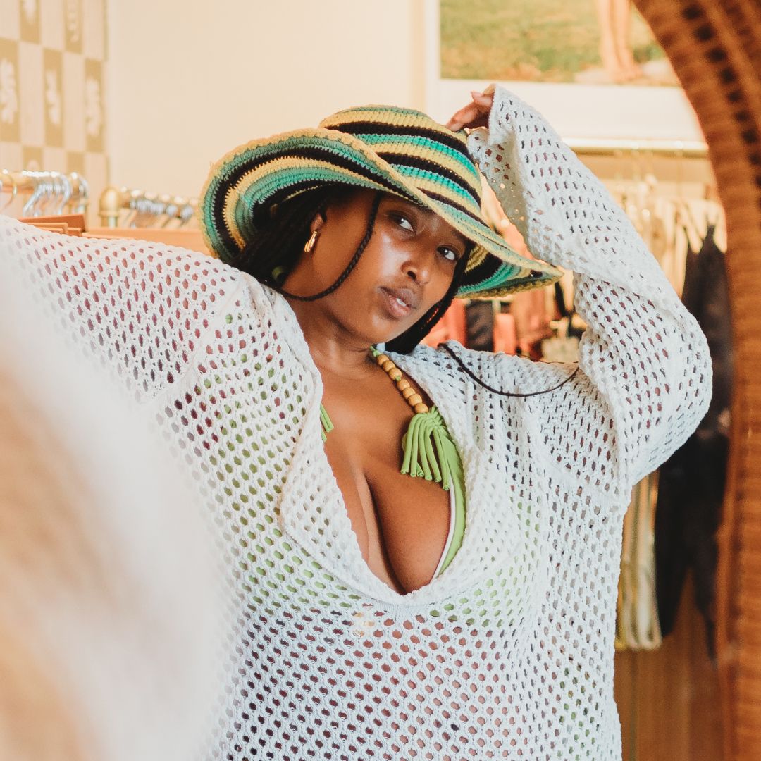 mecca james-williams wearing jamaican fashion brands