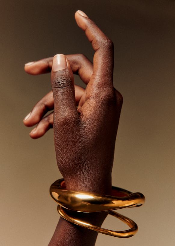 Fran&amp;ccedil;ois Bracelet Set - Gold - Majority Recycled Brass - S&amp;eacute;zane