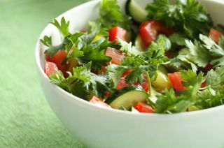 a healthy salad