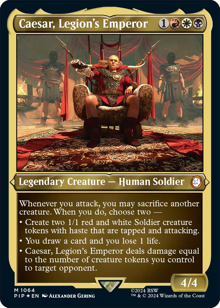 Magic: The Gathering Fallout crossover card preview