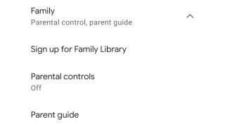 Control parental en Android