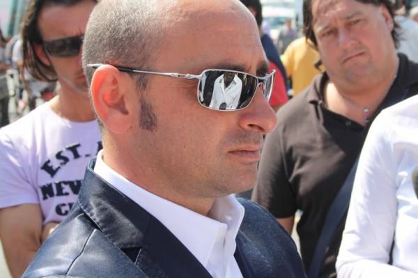 Italy's coach Paolo Bettini