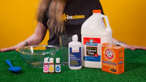 Goopy Science How To Make Slime With Glue Live Science