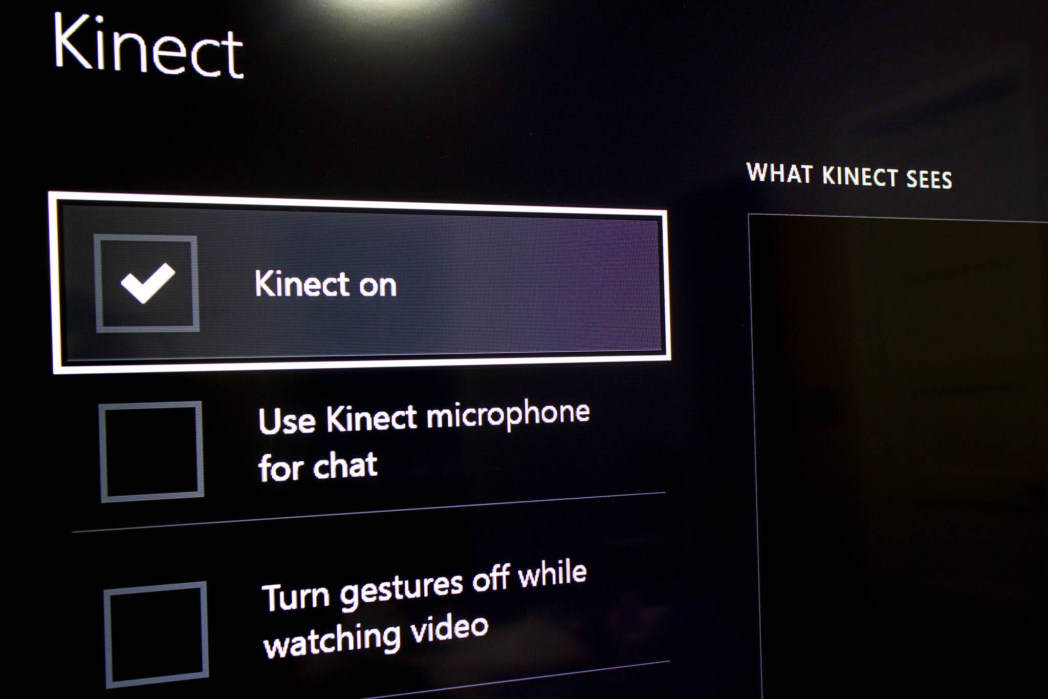 Xbox one kinect sales microphone