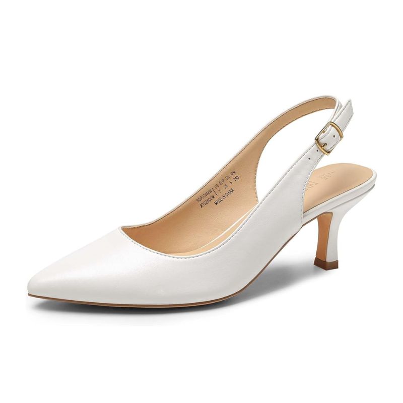 Image of white heels