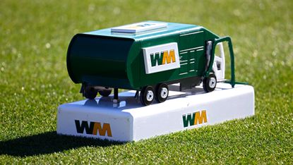 A tee marker at the WM Phoenix Open 
